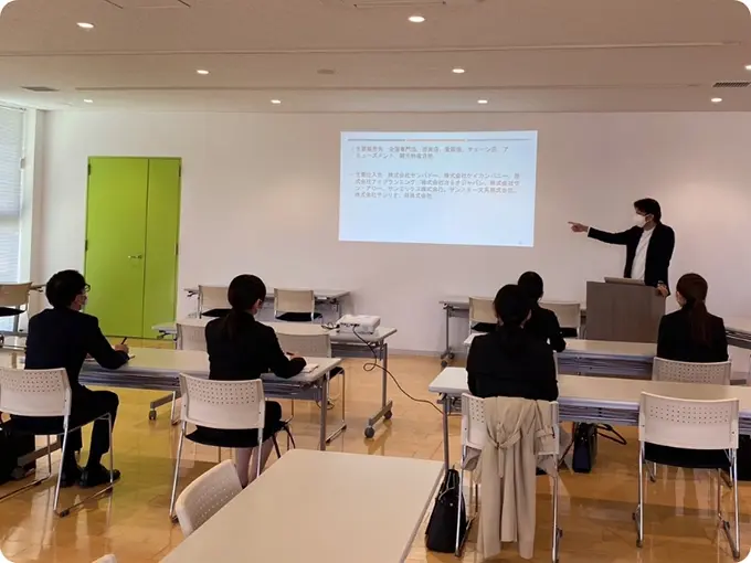 社員への手厚いサポート